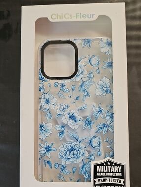 Blue Floral Phone Case